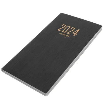 2024 Дневник-планировщик, Органайзер для записей, академический блокнот, английский Многофункциональный Офисный блокнот