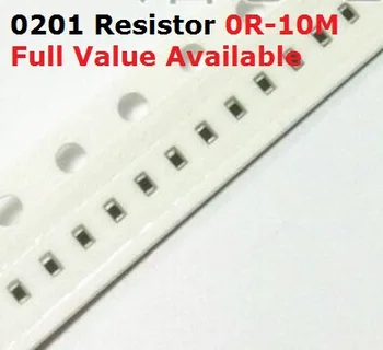 500 шт./лот SMD Чип 0201 Резистор 470R/510R/560R/620R/680R 5% Сопротивление 470/510/560/620/680/Ом Резисторы K Бесплатная Доставка