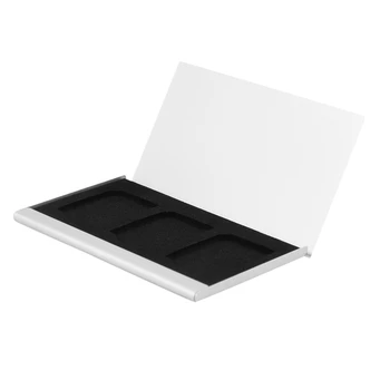 5X Футляр для карт памяти из алюминиевого сплава, держатели карточек для 3ШТ SD-карт
