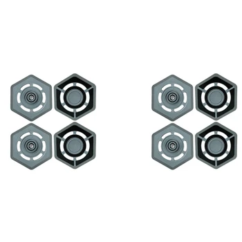 8 Упаковок держателя швабры для Ecovacs Deebot N9 + Аксессуары для робота-пылесоса Сменный кронштейн швабры