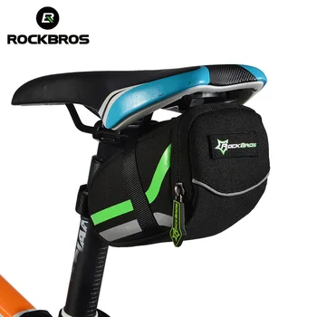 ROCKBROS MTB Для велоспорта на открытом воздухе, заднее сиденье, Задняя сумка для велосипеда, Непромокаемая нейлоновая сумка для велосипедного седла, Задняя сумка для велосипеда, аксессуары для велосипеда