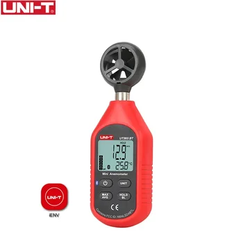UNI-T UT363BT Мини цифровой Bluetooth-анемометр Ручной цифровой тестер скорости ветра Ветрометр обновлен по сравнению с UT363