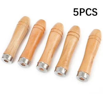 замена деревянной ручки для пилки на 5 шт., металлический хомут, широкий спектр применения, простой в использовании, прочный и практичный