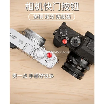 Кнопка спуска затвора для камеры Fuji Xpro3 X100f X100v XE4 Xt20 XT3 XT4 Xt30ii XT10 Leica Q3 Nikon ZF Sony Rx1rii