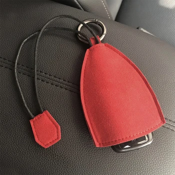 Кожаная сумка для ключей с креативным держателем Автомобильные Кошельки Рукав для ключниц Многофункциональный Удобный Прочный