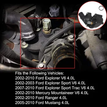 Корпус Термостата Охлаждающей жидкости двигателя с Датчиком для Ford Mustang 4.0L 2005-2010 2L2Z-8592-BA 902-210