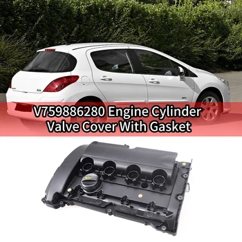 Крышка Клапана Цилиндра Бензинового Двигателя Автомобиля и Прокладка Для Peugeot 3008 308CC RCZ Citroen C4L 1.6T V759886280