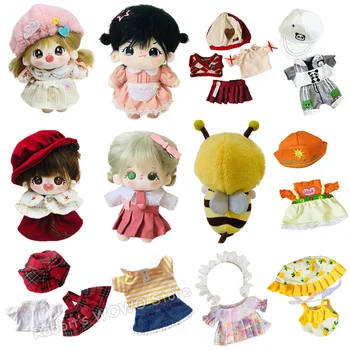 Кукольная одежда для 20-сантиметровых кукол Idol, куколка-пупсик, милая пчелка, юбка, хлопковая игрушка для корейской звезды, аксессуары для кукол Kpop EXO