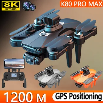 Мини-дрон K80 Pro Max 8K, FPV-дрон с камерой для обхода препятствий, стреляющий дрон высокой четкости, самые продаваемые дроны 2023