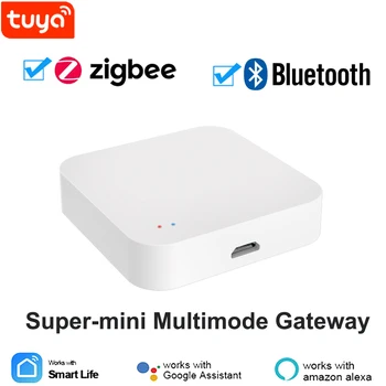 Многорежимный Tuya Smart Zigbee/Bluetooth Gateway Hub Автоматизация умного дома Беспроводной пульт дистанционного управления Alexa Google