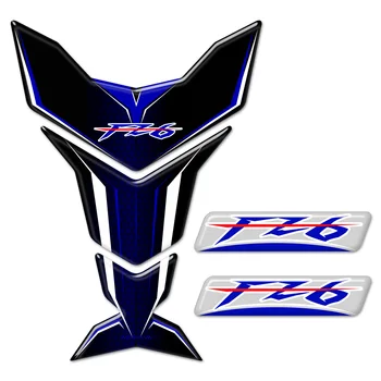 Наклейки Протектор Бака Для Yamaha FZ6 FZ6S FZ6N FZ6 Fazer Наклейки На Колено Топливная Эмблема Значок Логотип 2015 2016 2017 2018 2019 2020