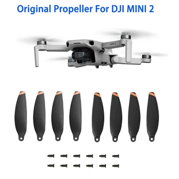 Оригинал для DJI Mini 2 Propellers, Бесшумная замена пропеллеров, Запасная часть для аксессуаров дрона DJI Mini 2