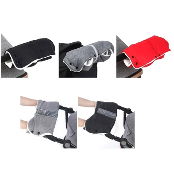 Перчатки для коляски Удобные Перчатки, Плотные Грелки для рук, Долговечные для использования в любую погоду