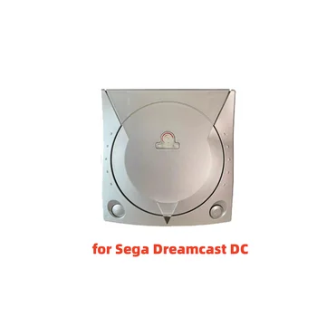 Пластиковая крышка для ремонта корпуса игровой консоли Sega Dreamcast DC с наклейкой Аксессуары для ремонта игр Серебристого цвета