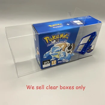 Прозрачная защитная коробка для коллекции 2DS EU Display Box для коробки ограниченной коллекции 2DS