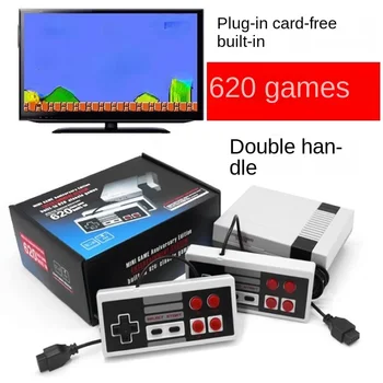 Ретро Классические Игры 620 В 1 для 4K TV, Совместимые с HDMI/AV Игровым плеером, Портативная консоль, Мини-игровая консоль, Двойной Плеер-игровой Подарок