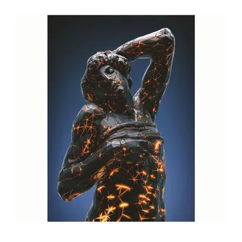 Сделай сам, 5D Алмазная живопись, Современная абстрактная скульптура Давида, Набор для вышивания крестиком, мозаика, стразы, распродажа