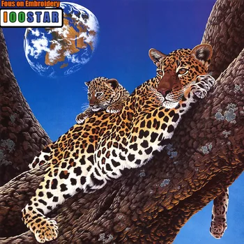 Сделай сам Daimond Painting Размер Cheetah 3D Diamond Painting Круглые и квадратные стразы Daimond Painting Вышивка