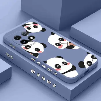 Силиконовый Чехол Для Телефона Milk Tea Panda Для Oneplus 11 11R 10R 10T 10 Pro 9 9R 9RT 8T 8 8 Pro Cover