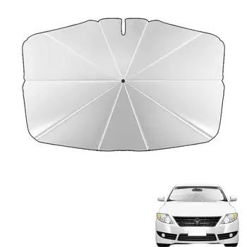 Складной автомобильный Козырек Зонт Солнцезащитный козырек для окна автомобиля Защита от Солнца Теплоизоляция для затенения передней части автомобиля Автомобильные Аксессуары