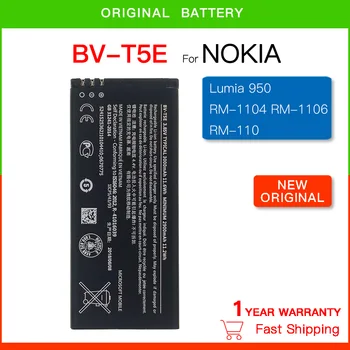 Сменный аккумулятор BV-T5E/BVT5E/BV T5E Аккумулятор для Microsoft Lumia 950 RM-1106 RM-1104 RM-110 Перезаряжаемый Batteria