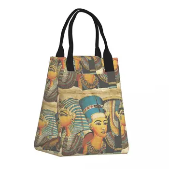 Сумка для ланча, бумажный ланч-бокс, сумка-тоут, древнеегипетская пергаментная изоляционная сумка для хранения в холодильнике, школьный пикник