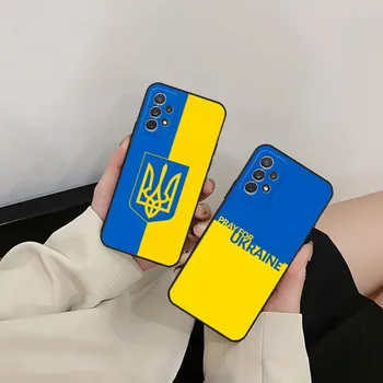 Чехол Для Телефона С Рисунком Флага Украины Для Samsung Galaxy S21 S22 S30 S23 S20 Ultra Fe S10 S8 S9 Note 10 20 Pro Plus Задняя Крышка