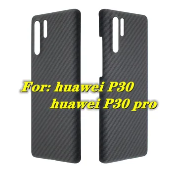 Чехол из Настоящего Углеродного волокна для Huawei P30 Pro Case Чехол Из Углеродного Волокна Чехол из Арамидного Волокна для Huawei P30 Ultra-Thin Phone Accessoreis
